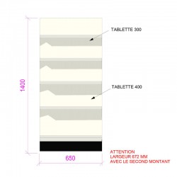 Ilôt tablettes