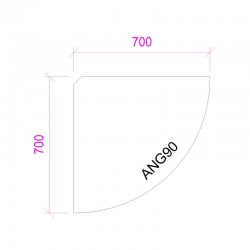 Comptoir d'angle ligne I'DECO